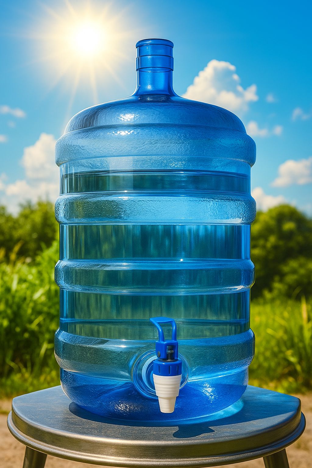 Botellon con Llave de agua purificada YAWA 20 LIT